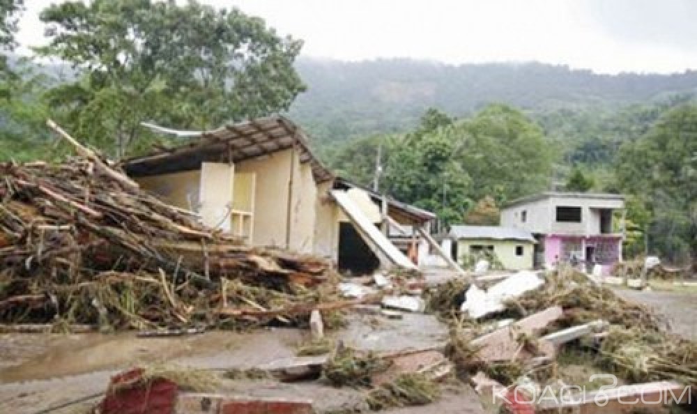 Guinée: Des maisons  démolies lors d'une opération  en banlieue de Conakry