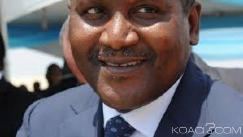 Nigeria:  Aliko Dangote perd sa place dans le top 100 des plus riches du monde