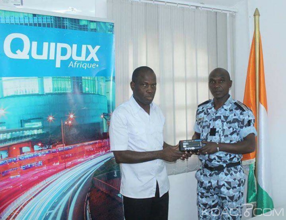 Côte d'Ivoire: Authentification des titres de transports, Quipux Afrique remet des outils techniques à  la police routière