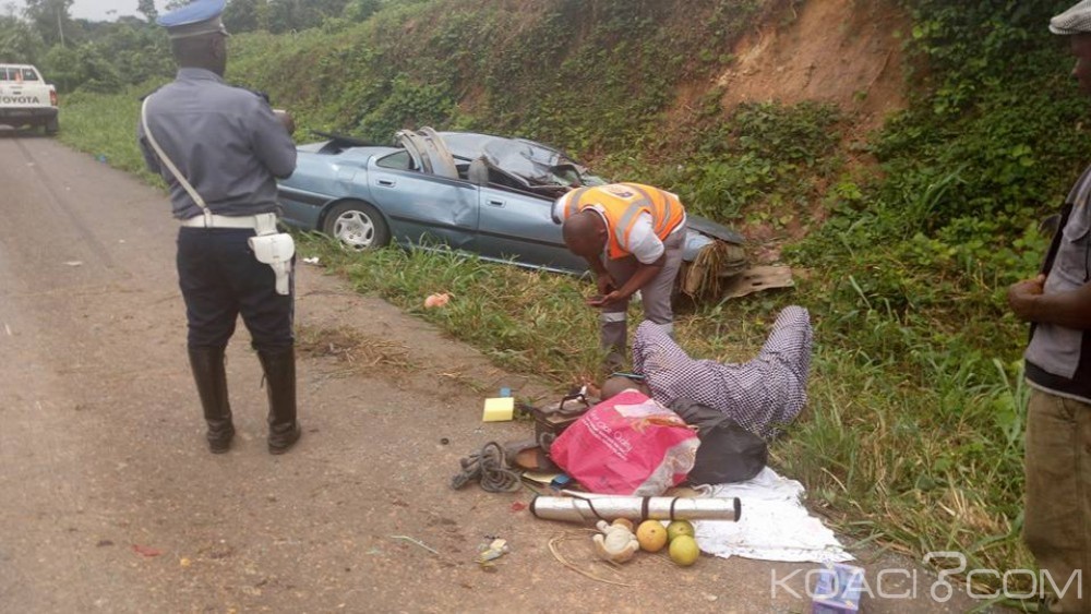 Côte d'Ivoire: Autoroute, un usager perd le contrôle de son véhicule et se retrouve dans le décor