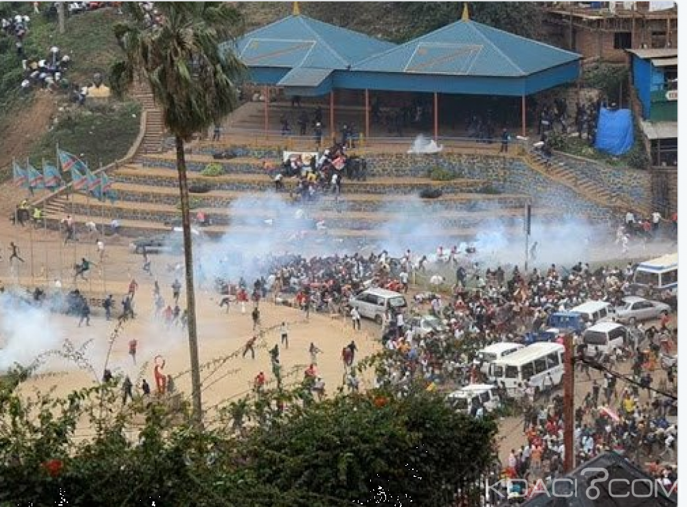 RDC: 5 blessés par balles et plusieurs interpellations lors des manifestations de la société civile