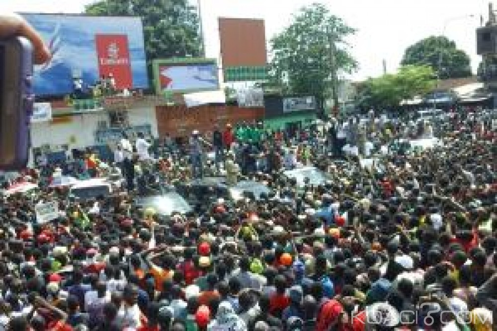 Guinée: Vaste manifestation à  Conakry pour exiger la tenue des élections  locales , un mort et trois blessés