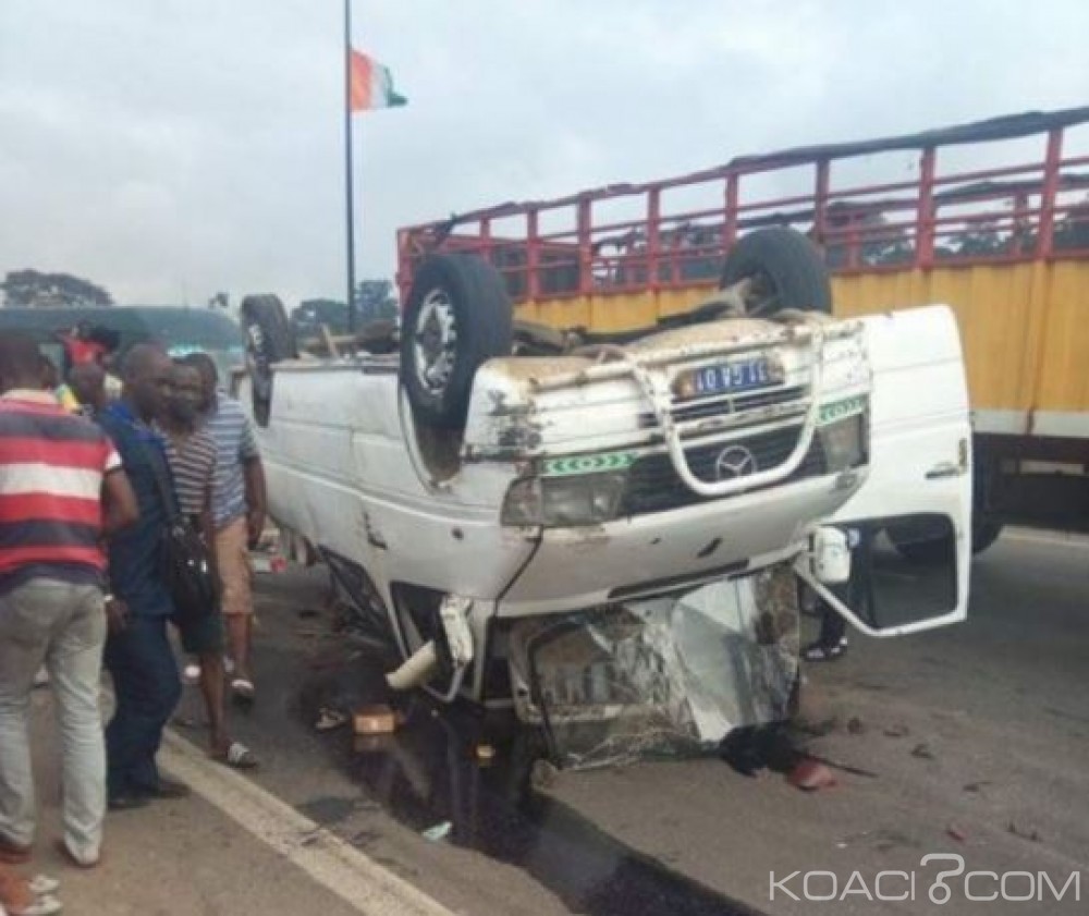 Côte d'Ivoire: Accident sur l'autoroute Youpougon-Adjamé, des blessés graves