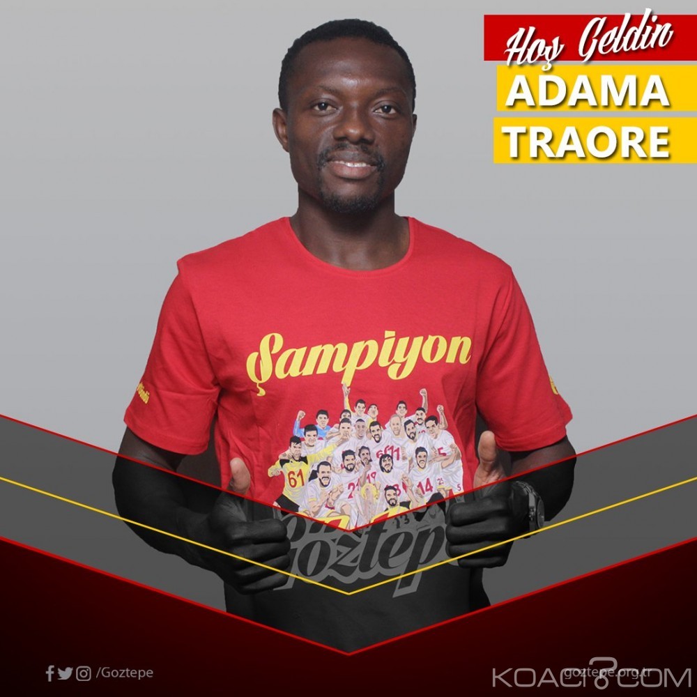 Côte d'Ivoire: Mercato, Adama Traoré a rejoint le club turc Goztepe