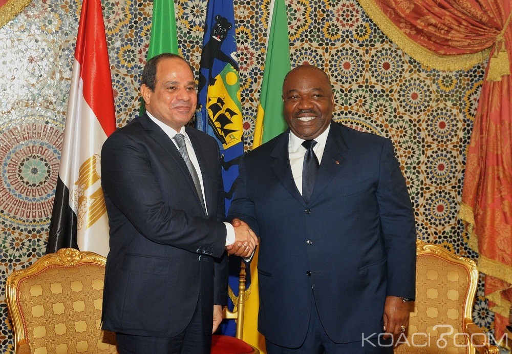 Gabon-Egypte: Première visite d'Etat d'Al-Sissi à  Libreville, nouvel accord commercial entre les deux pays signé