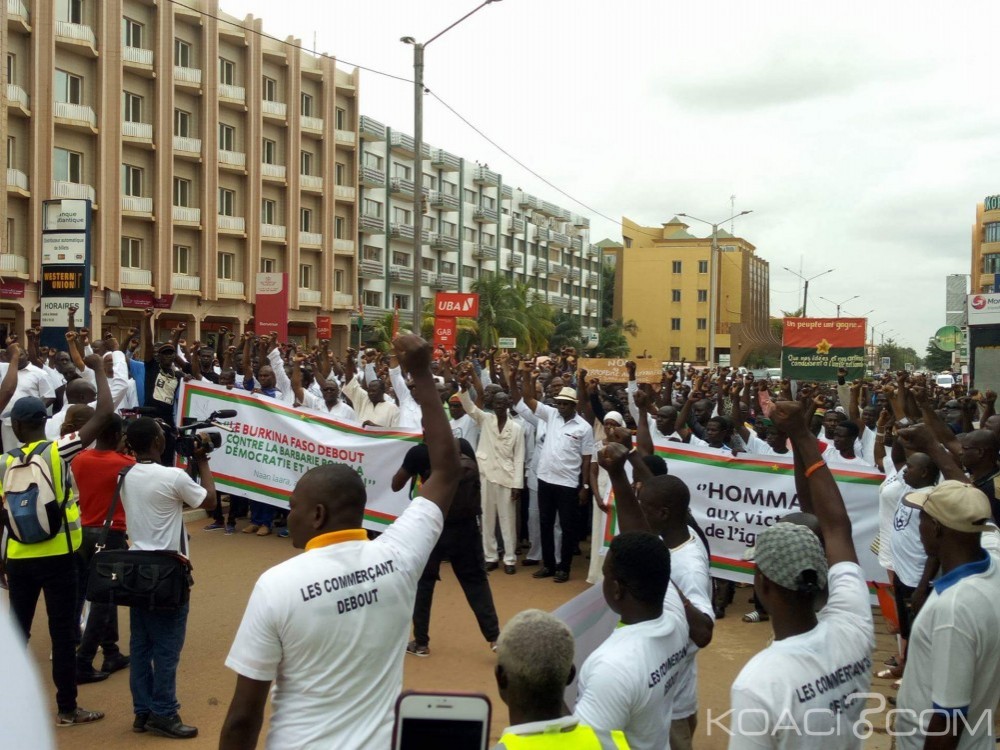 Burkina Faso:  Marche silencieuse en hommage des victimes de l'attaque du café Aziz Istanbul