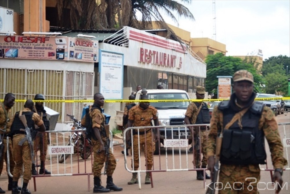 Burkina Faso:  Attaque de Ouagadogou, l'armée annonce le décès d'un gendarme