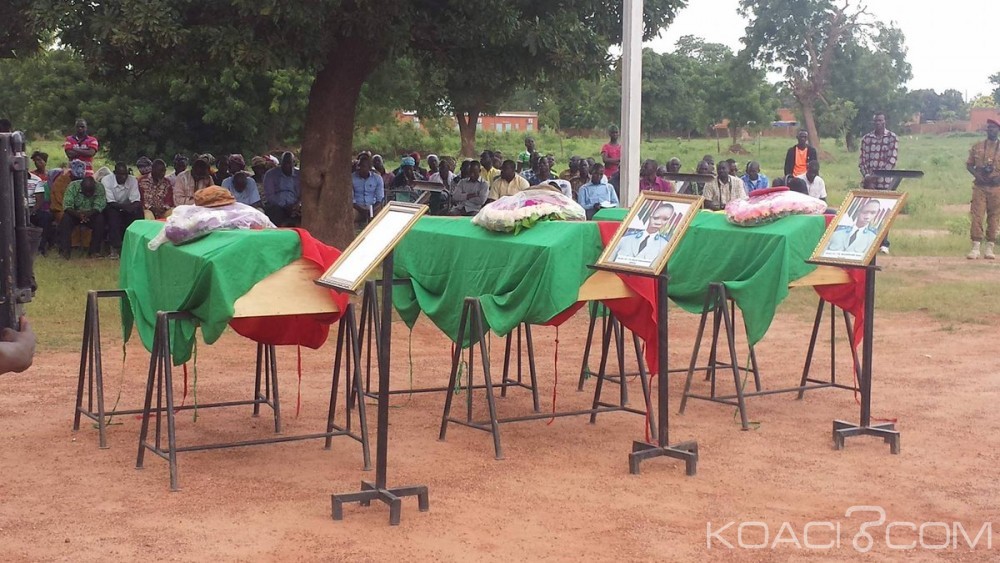 Burkina Faso: Inhumation des trois soldats tués dans le nord