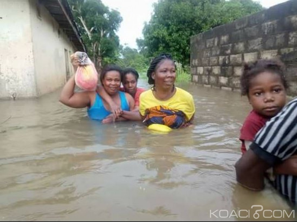 Côte d'Ivoire: Bangolo, les pluies diluviennes font de nombreux dégà¢ts, désarroi total dans la ville