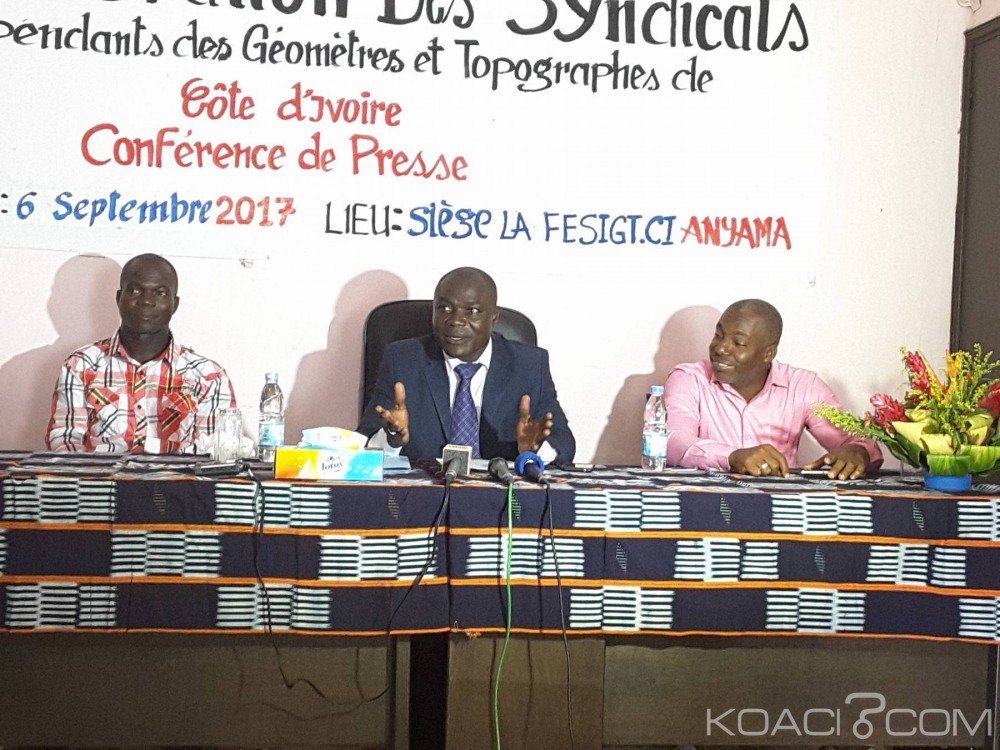Côte d'Ivoire: Géomètres et topographes privés appellent à  la «moralisation et à  la bonne gouvernance au ministère de la Construction»