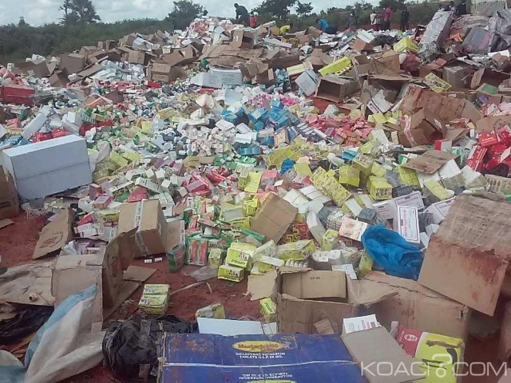 Burkina Faso: Plus de 45 tonnes de produits illicites incinérés à  Bobo Dioulasso