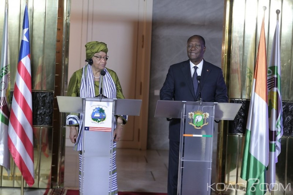 Côte d'Ivoire: Depuis Abidjan, Ellen Johnson Sirleaf demande aux ivoiriens encore en exil sur le territoire libérien de regagner leur pays