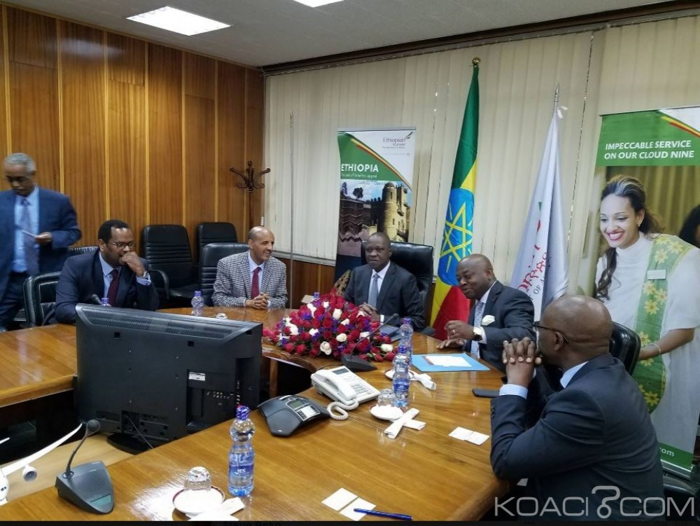 Côte d'Ivoire: Le  ministre Amadou Koné a échangé en Ethiopie  avec une compagnie pour les conditions des vols directs entre Abidjan  et les USA