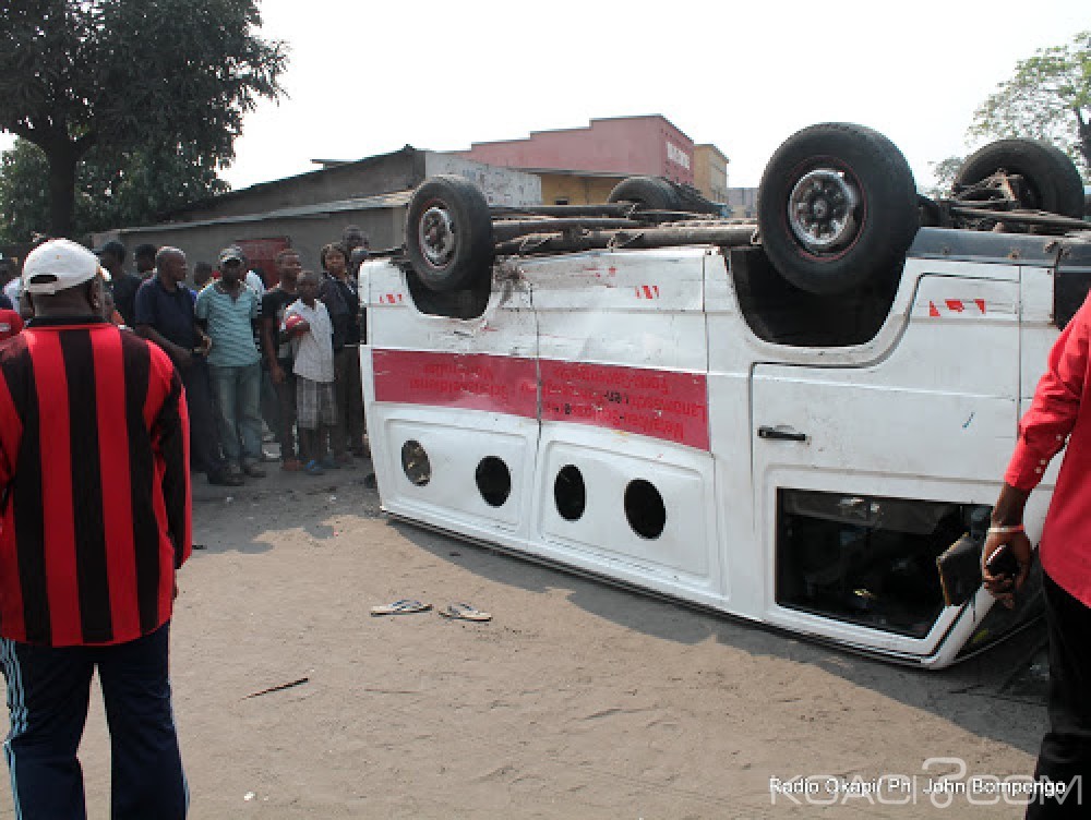 RDC: Un chauffeur ivre à  l'origine d'un accident de route, 25 morts et 64  blessés