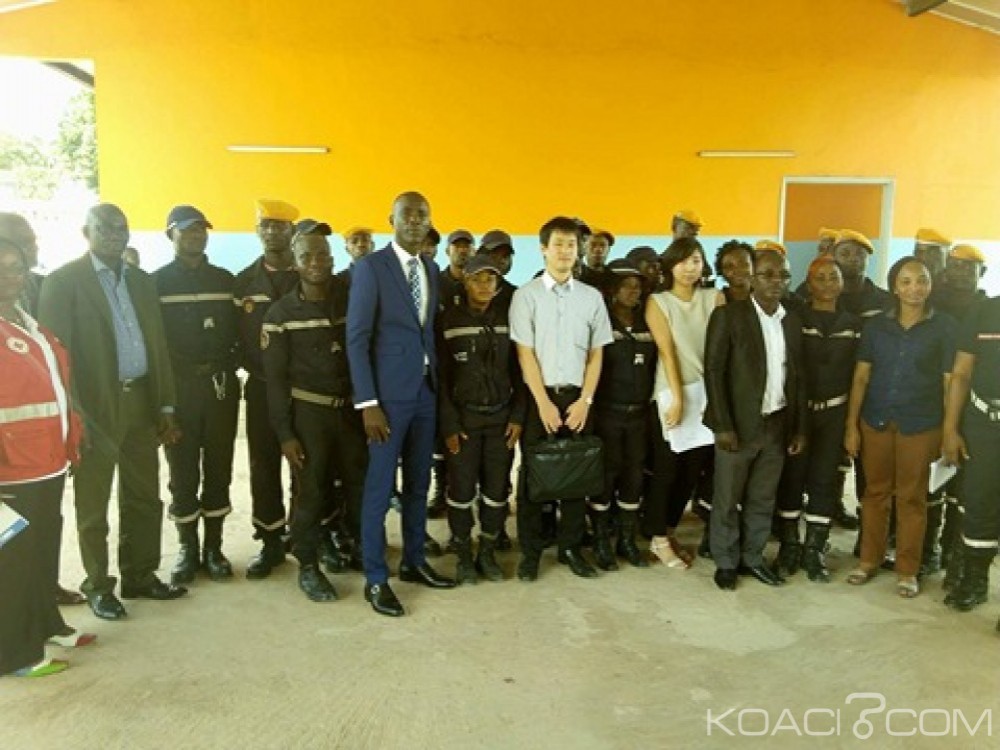 Côte d'Ivoire: Daloa, une coopération ivoiro-japonaise pour renforcer les capacités des sapeurs-pompiers dans la région
