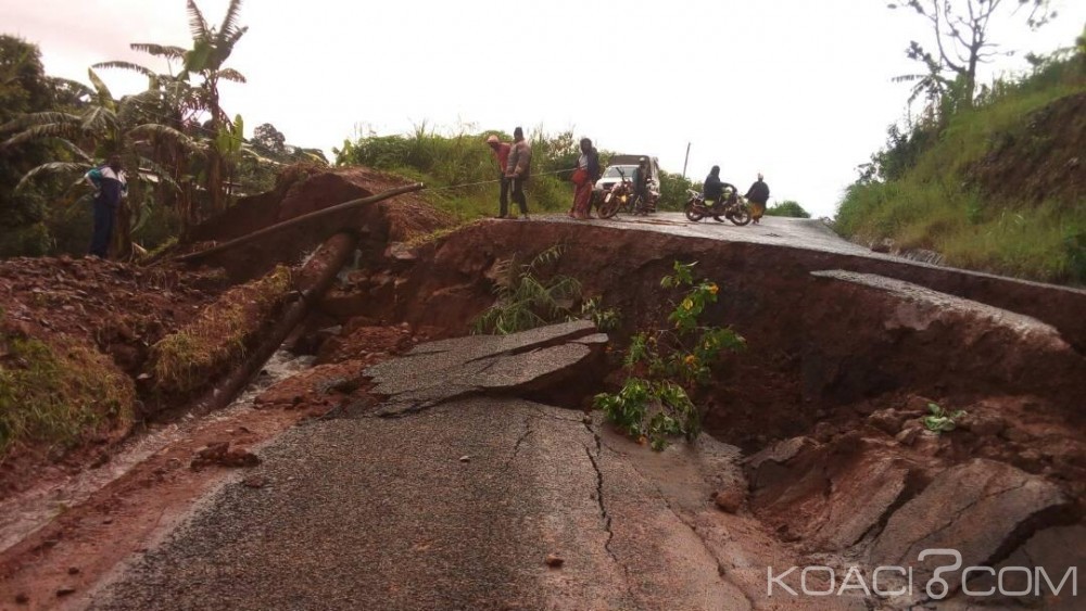 Cameroun: Circulation perturbée, ravitaillement difficile de Yaoundé après un double effondrement de routes