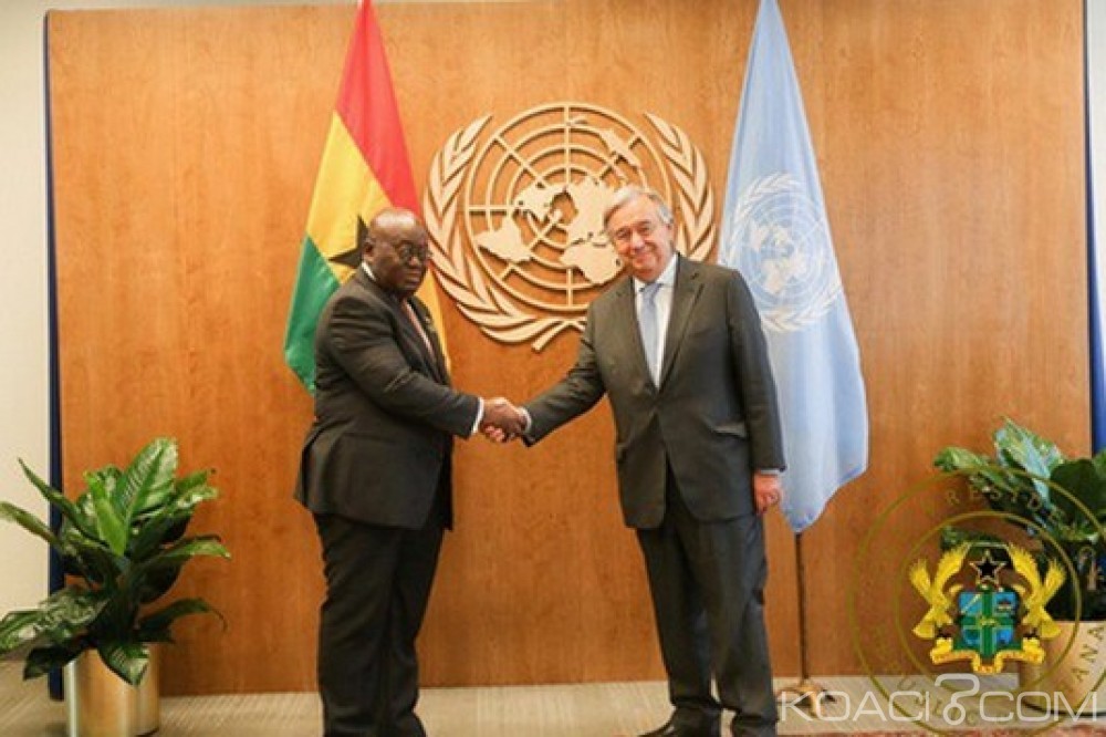 Ghana: Rencontre entre Akufo-Addo et le Secrétaire général de l'ONU