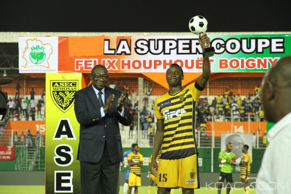 Côte d'Ivoire: Supercoupe FHB, l'Asec Mimosas soulève son 15ème trophée face à  l'Africa Sport (1-0)