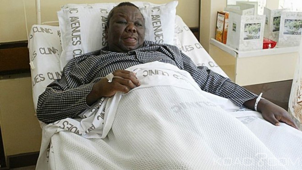 Zimbabwe- Afrique du Sud: Souffrant  d'un cancer, l'opposant  Morgan Tsvangirai «hors de danger»