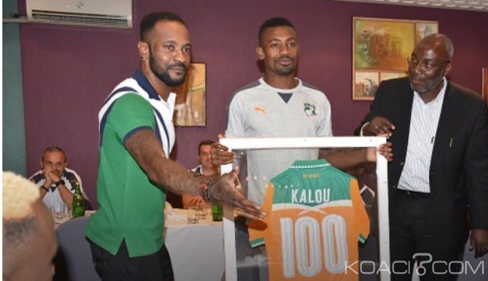 Côte d'Ivoire: Mondial 2018, la 100è sélection de Salomon Kalou célébrée