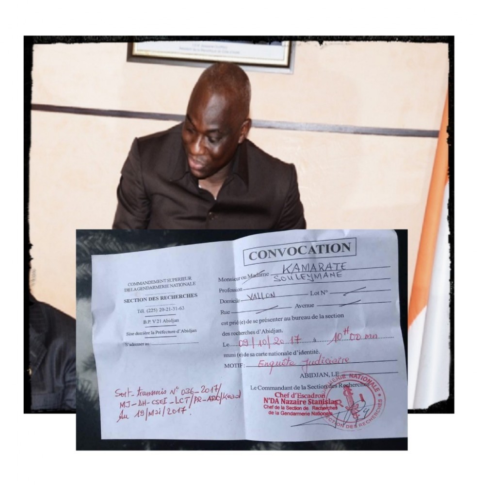 Côte d'Ivoire: Affaire cache d'arme, Soultosoul à  nouveau convoqué