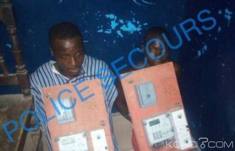 Côte d'Ivoire : Opération Epervier 3, deux voleurs de compteur d'électricité dénichés à  Zuénoula