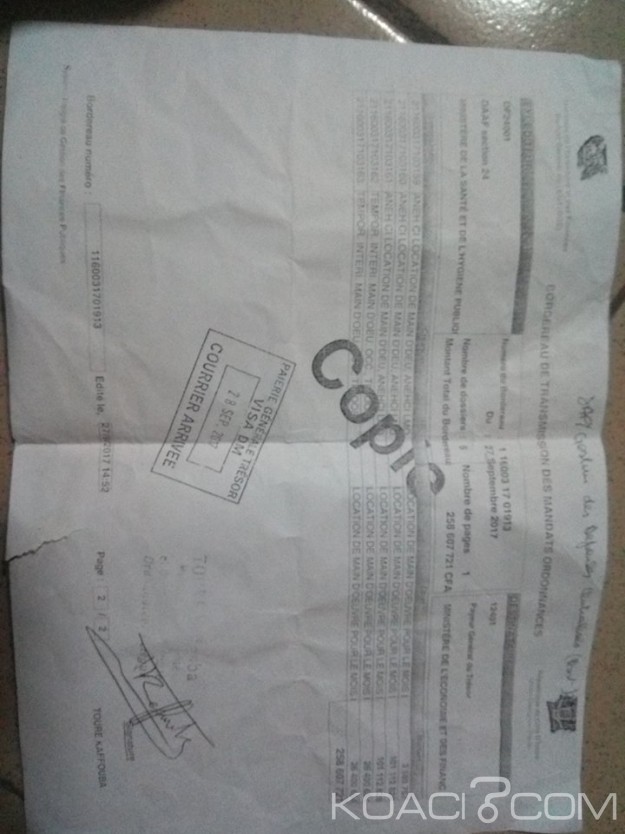 Côte d'Ivoire: Paiement des arriérés de salaires des ex-Agents déflatés de la Santé, la Plateforme prend position pour le SYNADES