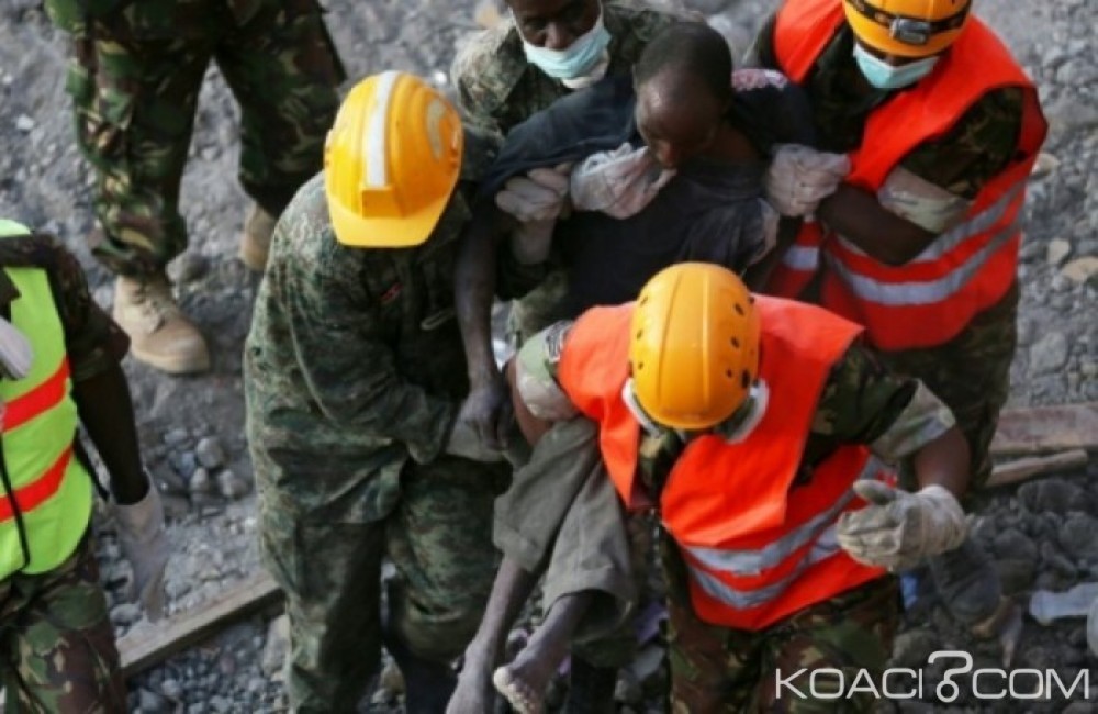 Kenya: Un immeuble en construction s'effondre, au moins sept morts