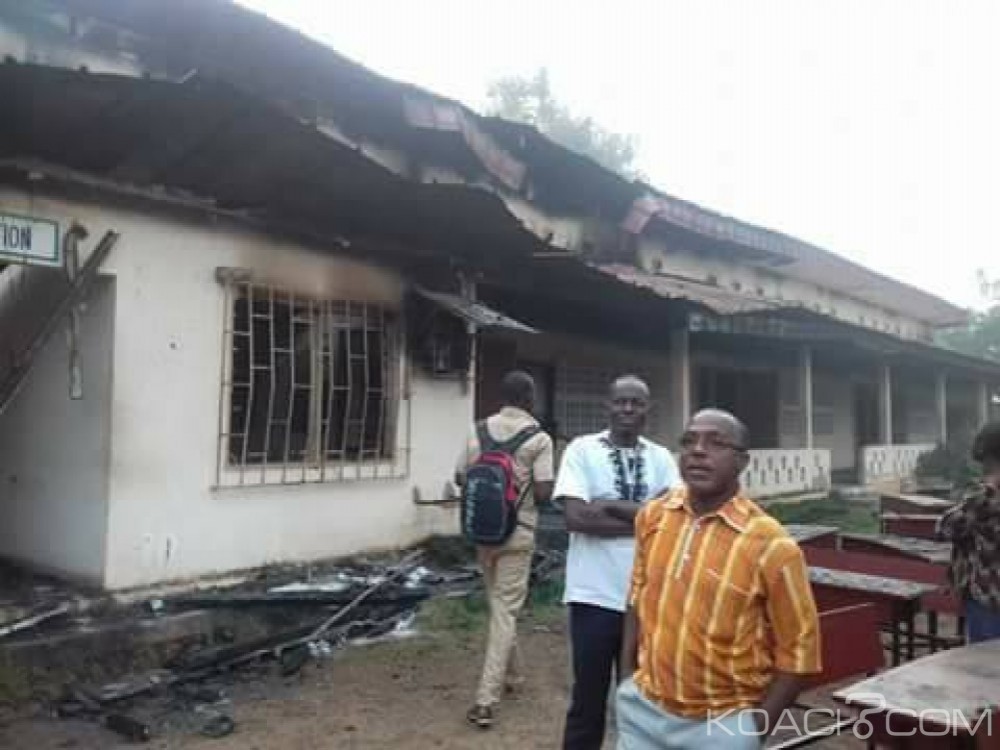 Côte d'Ivoire: Danané, un lycée part en fumée, la rentrée des classes compromise