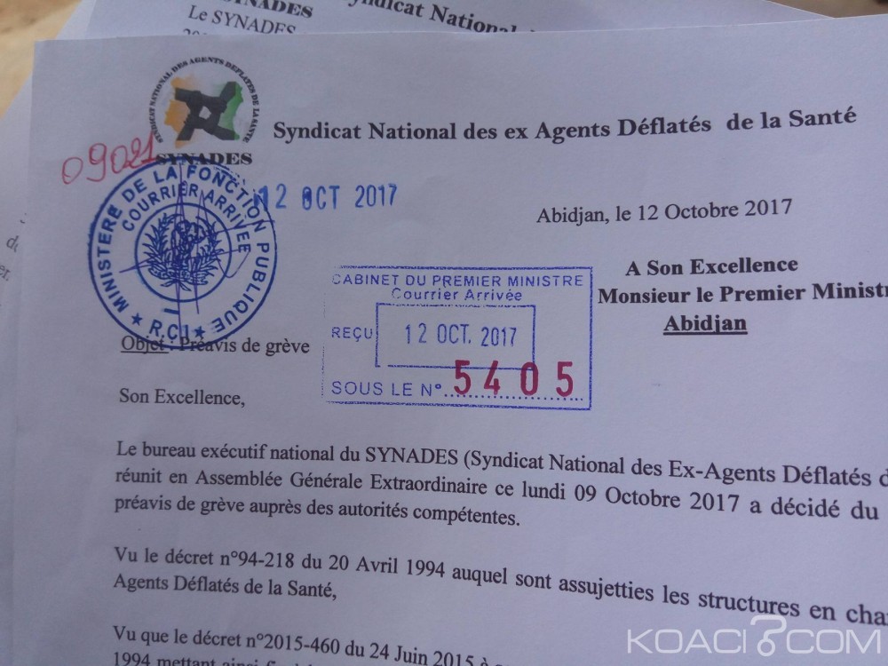 Côte d'Ivoire: La trêve sociale menacée, le SYNADES dépose un préavis de grève pour un arrêt de travail de trois mois renouvelable