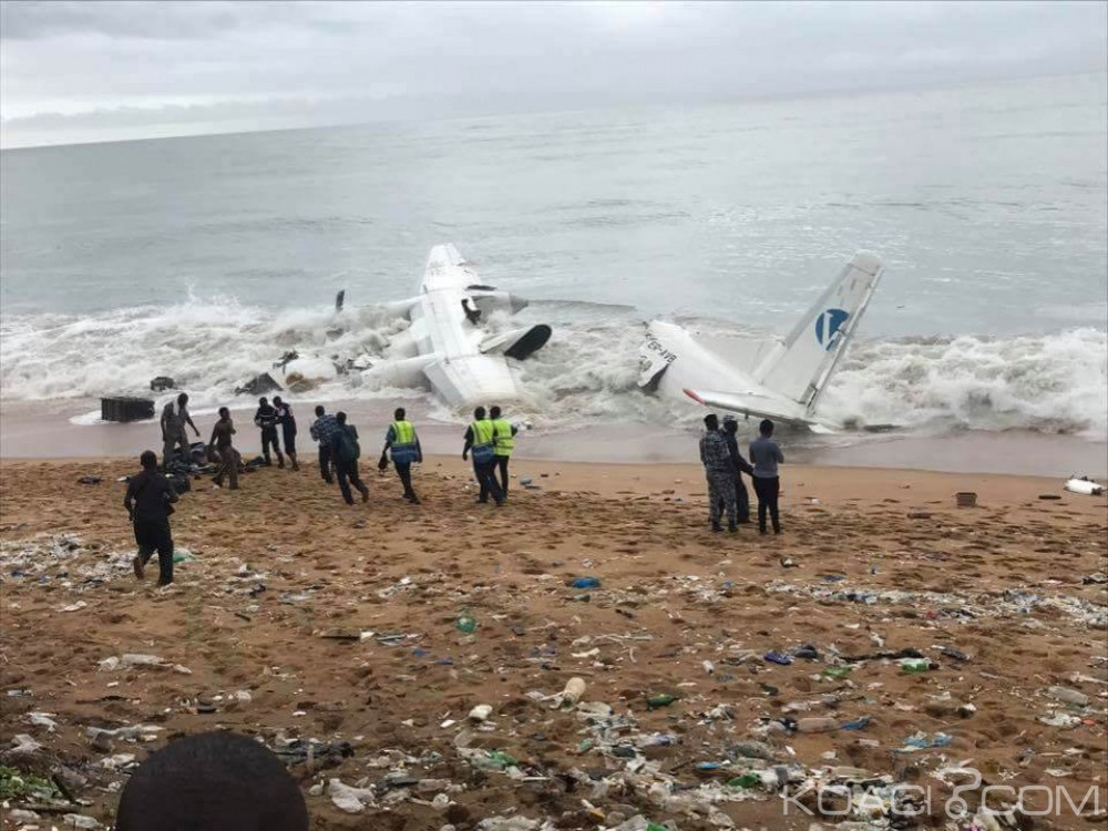 Côte d'Ivoire: Un avion s'écrase en mer peu après son décollage d'Abidjan