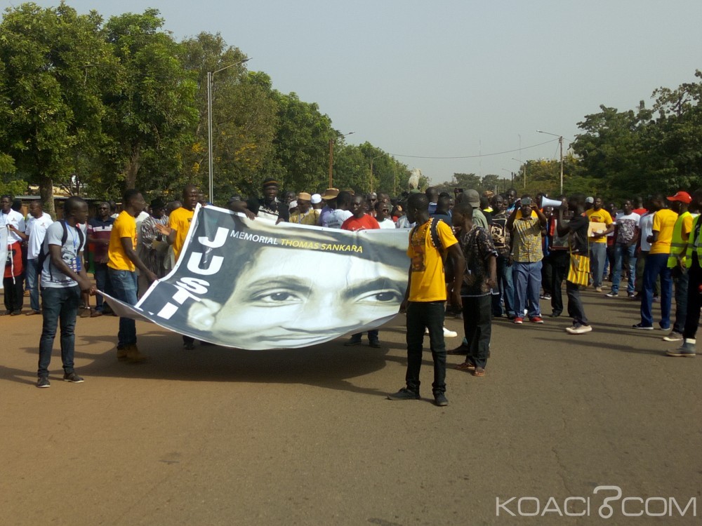 Burkina Faso: 30 ans de l'assassinat de Thomas Sankara, manifestation pour réclamer justice