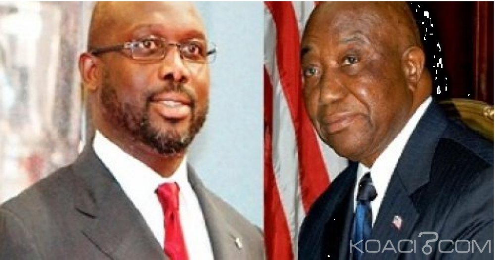 Liberia: Présidentielle, George Weah et Joseph Boakai duel du second tour