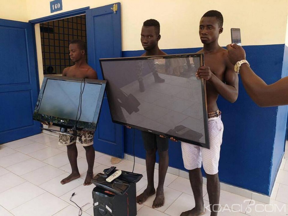 Côte d'Ivoire: Odienné, un réseau de voleurs de téléviseurs démantelés
