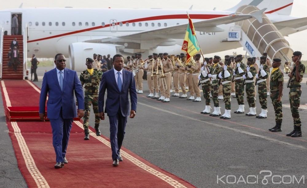 Sénégal-Togo: Gnassingbé en visite de travail à  Dakar, les défenseurs de droits l'homme s'indignent