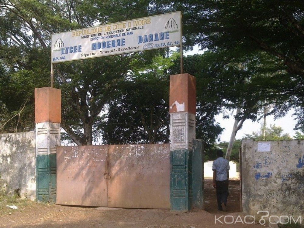 Côte d'Ivoire: Danané, incendie au lycée moderne, discorde entre enseignants et proviseur, les élèves font arrêter les cours