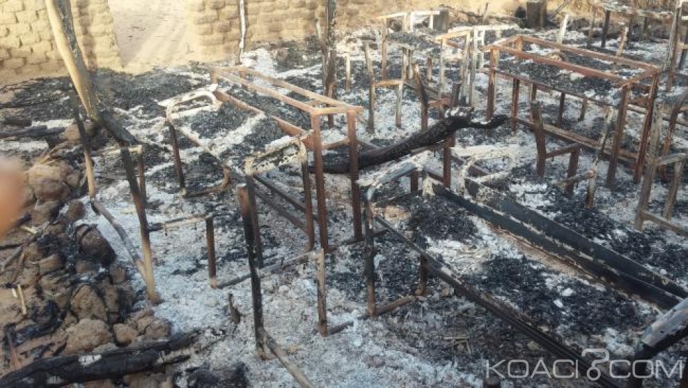 Burkina Faso: Une école primaire incendiée par des assaillants dans le nord du pays