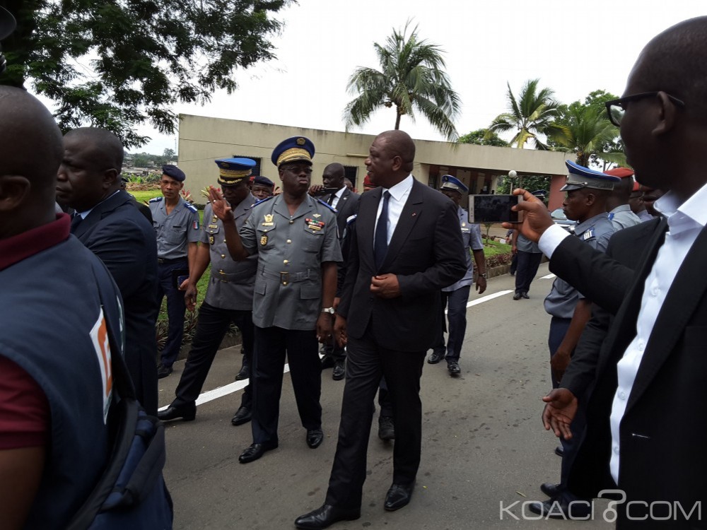 Côte d'Ivoire: Depuis Agban, le  ministre de la défense prend un important engagement pour l'amélioration  des conditions de vie des gendarmes