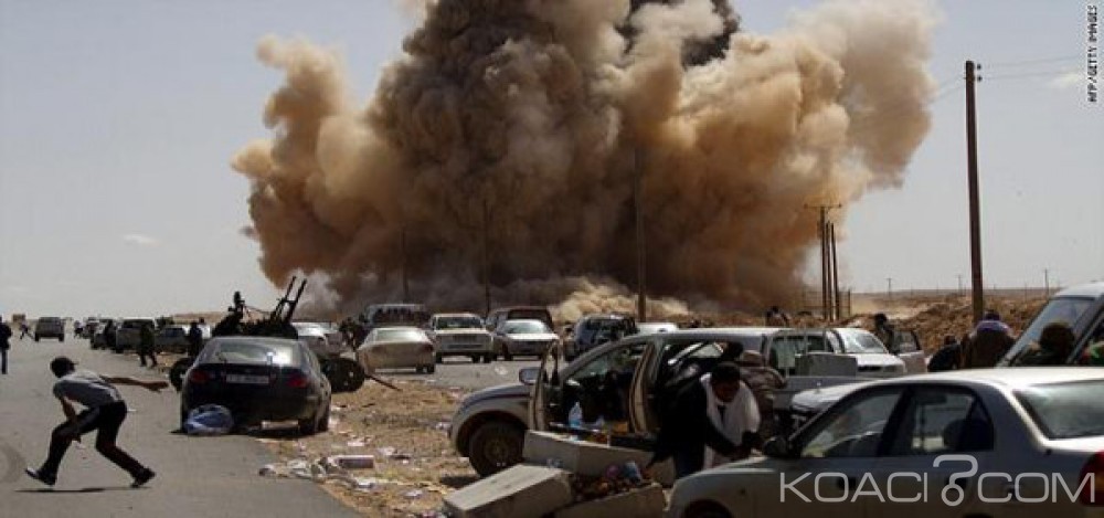 Libye:  Un bombardement aérien mystérieux fait douze morts à  Derna