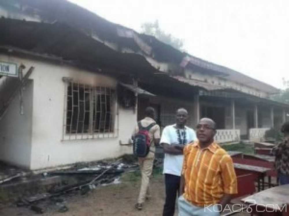 Côte d'Ivoire: Danané, plus de 70 millions de F CFA pour réhabiliter des bà¢timents du lycée Zingbé Mathias incendiés