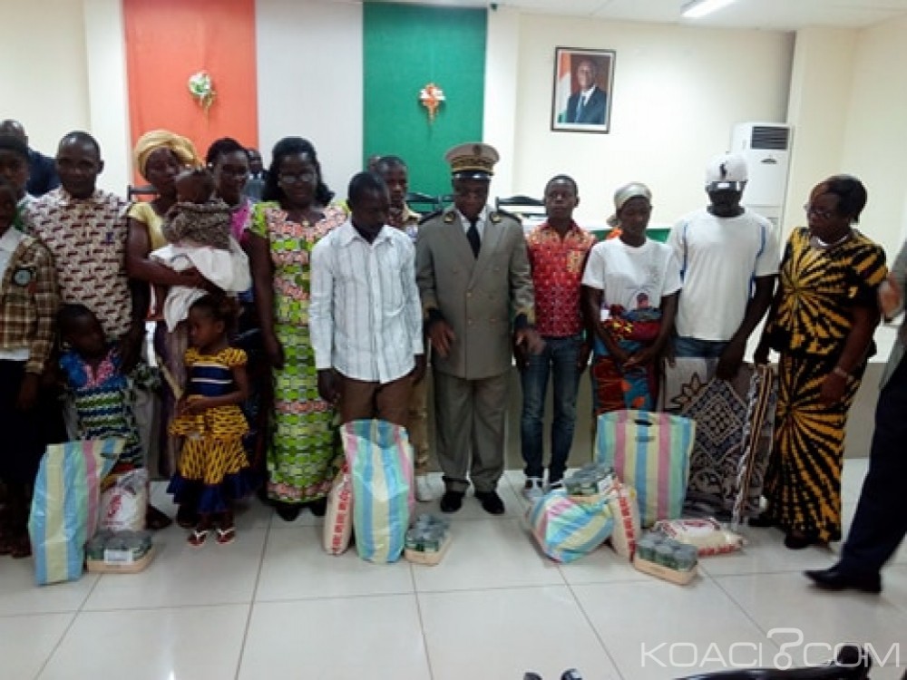 Côte d'Ivoire: Daloa, programme national de prise en charge des orphelins et aux veuves, des dons offerts par le ministère de tutelle
