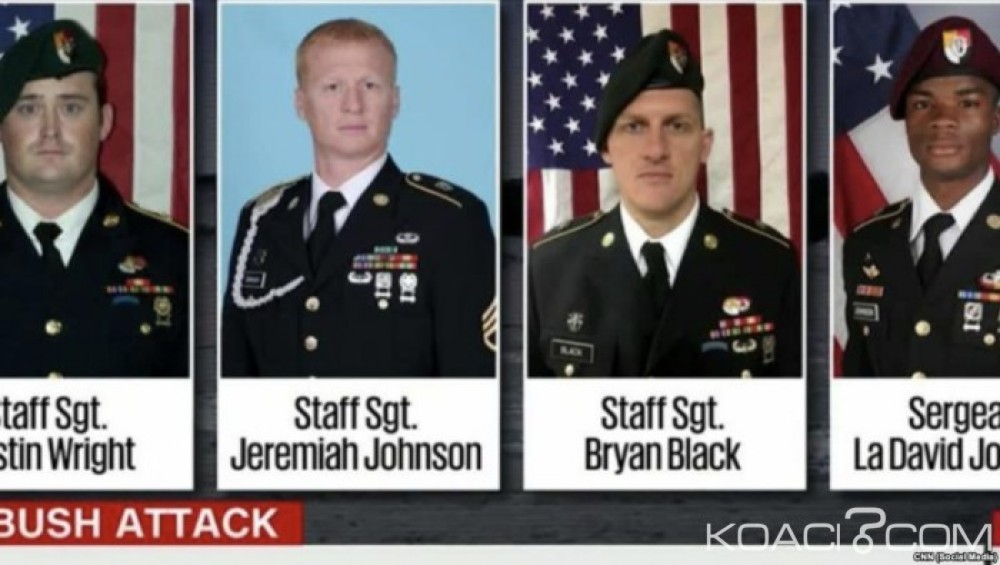 Niger:  Washington dépêche des enquêteurs après la mort de quatre soldats américains