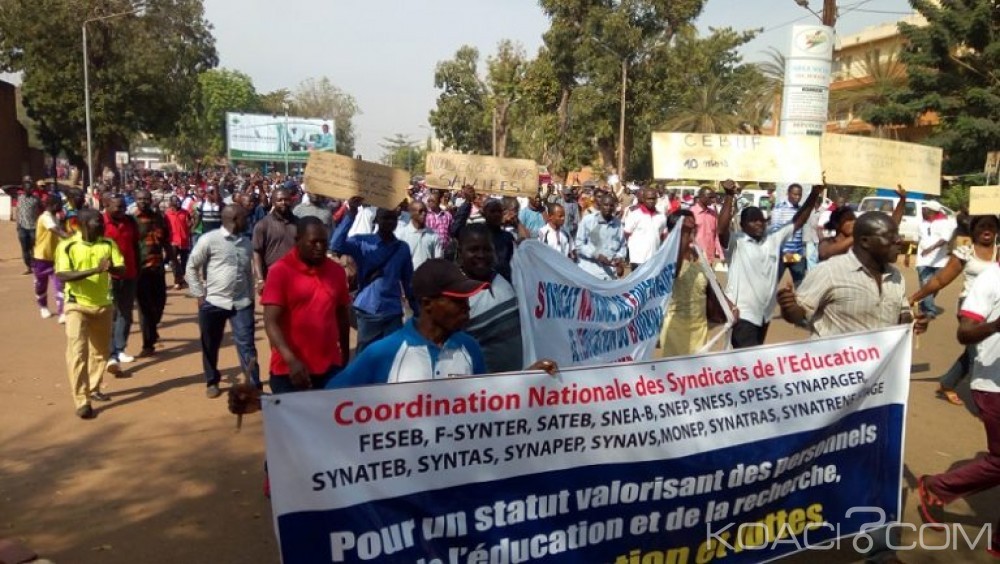 Burkina Faso: Les enseignants annoncent une grève du  27 au 30 novembre