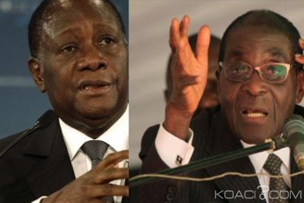 Côte d'Ivoire-Zimbabwe: Ouattara demande à  Robert Mugabé de quitter le pouvoir dans la dignité