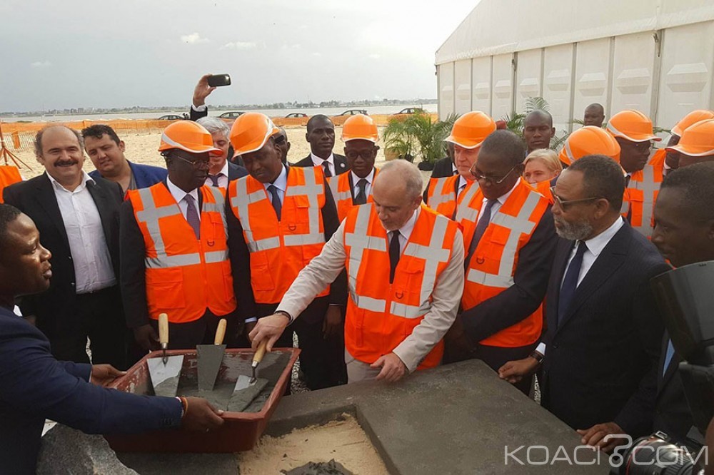 Côte d'Ivoire: Pose de la première pierre du nouveau siège social d'Orange à  Abidjan