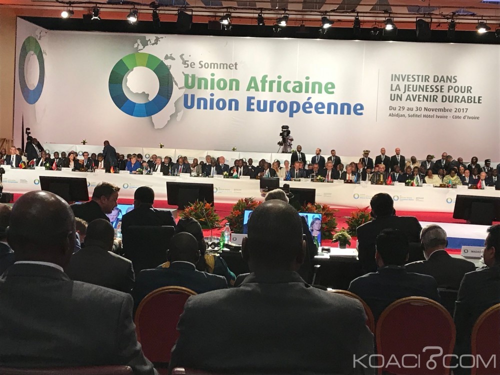 Côte d'Ivoire: Ouverture du 5ème Sommet UA-UE, Ouattara appelle la jeunesse africaine à  avoir foi en elle et à  ne pas se lancer à  l'aventure au péril de sa vie