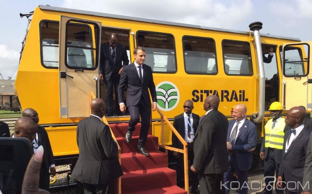 Côte d'Ivoire : Métro d'Abidjan, Macron affirme que la France n'a jamais proposé une telle offre pour un projet de transport urbain à  l'étranger