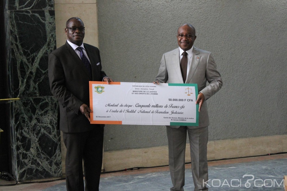 Côte d'Ivoire: 50 millions alloués à  l'INFJ pour la formation de 182 agents pénitentiaires de la promotion 2015-2016