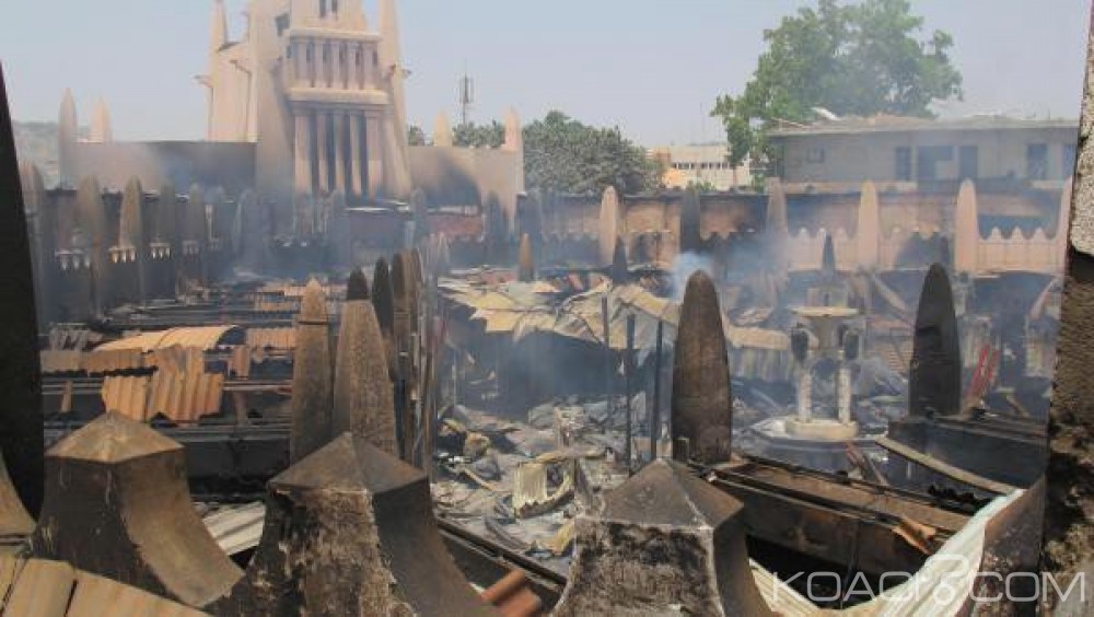 Mali:  Le marché central de Bamako ravagé par les flammes, «piste criminelle» envisagée