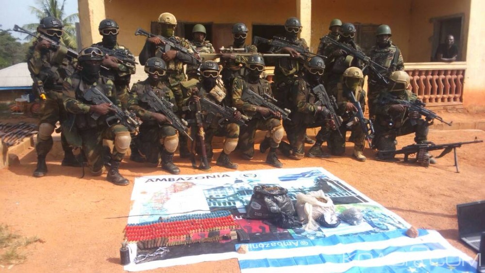 Cameroun:  Le QG des sécessionnistes attaqué, des combattants armés tués, importante prise d'armes